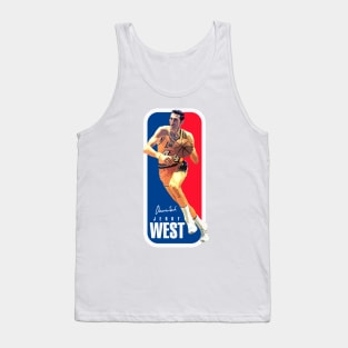 Jerry West the NBA Logo Tank Top